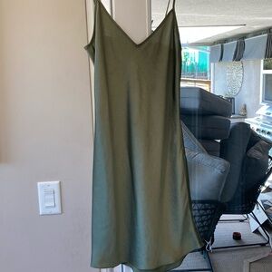 Wilfred satin slip dress size extra small